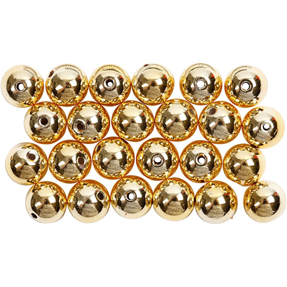 Guld, 8 mm, 50 stk