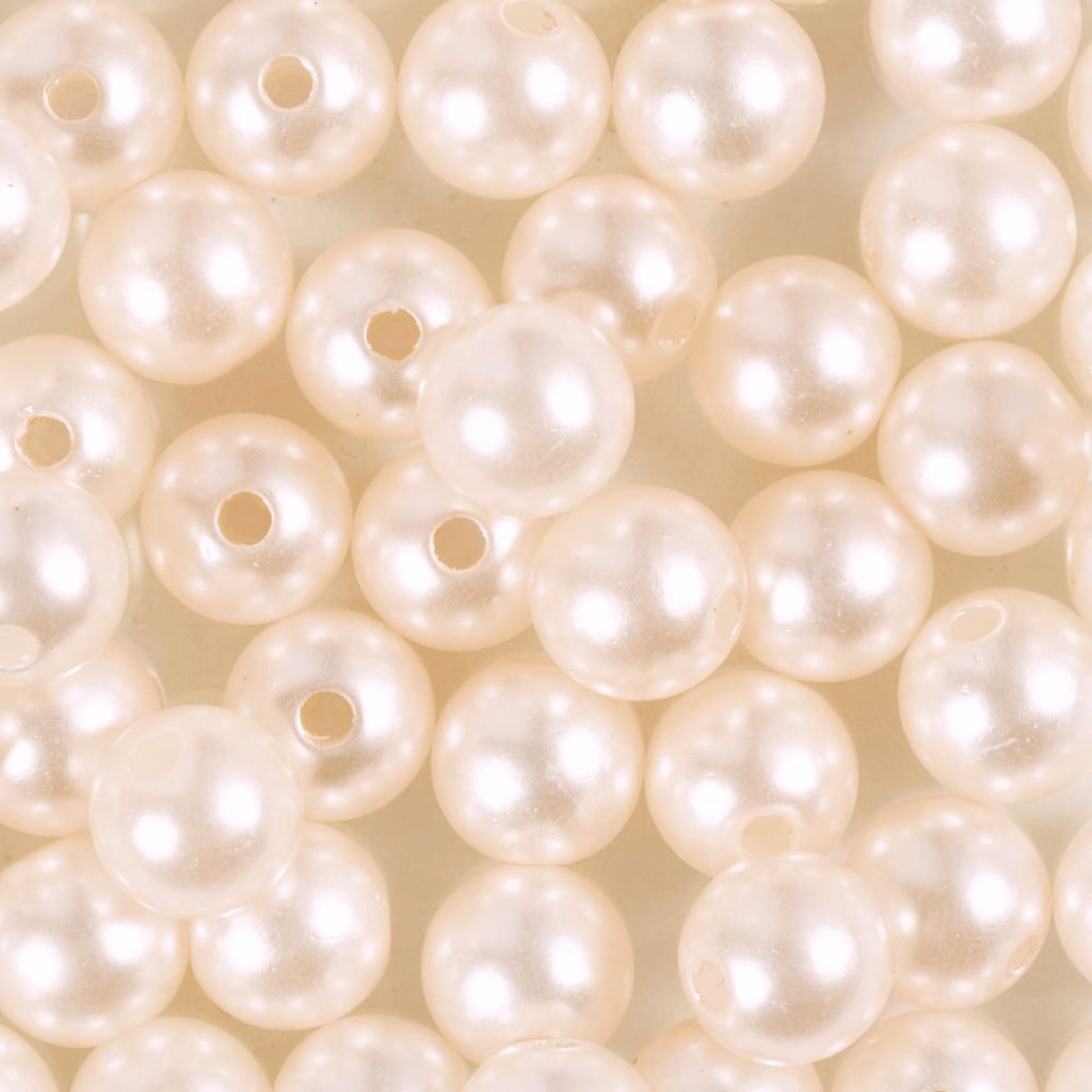 Peach, 8 mm, 50 stk